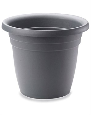 Crescent 14" Emma Planter Charcoal
