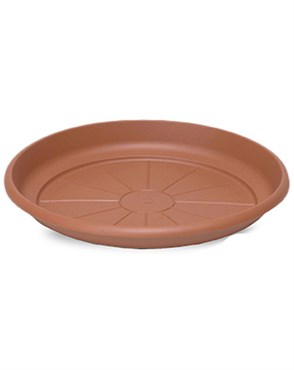 Crescent 7" Emma Saucer Terra Cotta