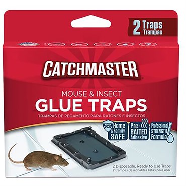 Catchmaster 2pk Mouse & Insect Glue Trap