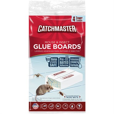 Catchmaster 4pk Baited Mouse Glueboard