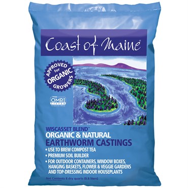 CME 8qt Wiscasset Earthworm Castings — Single Unit