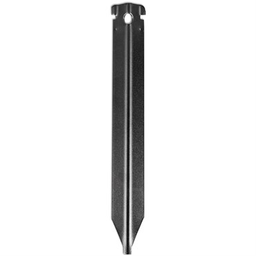 Colmet 12" 14 Gauge V Stakes Black Texture