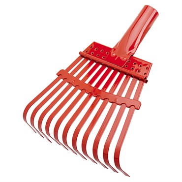 Corona 8" Fixed Tine Leaf Rake Head