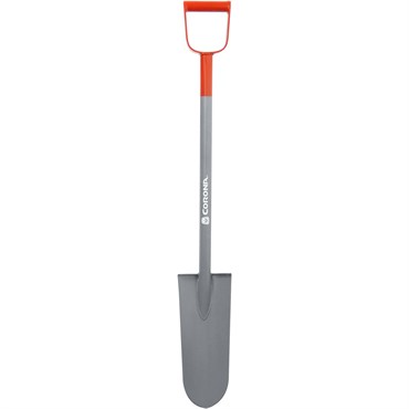 Corona 14.5" Steel Round Point D Handle Blade Sharpshooter Spade