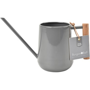 Burgon & Ball FSC Wood Indoor Watering Can Charcoal