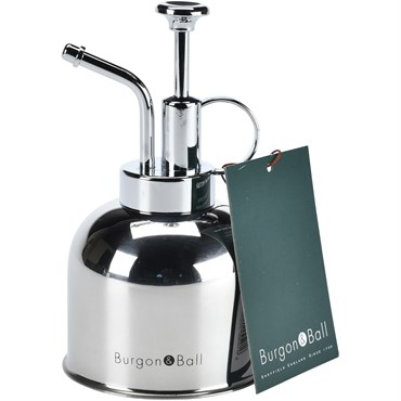 Burgon & Ball Indoor Plant Mister Stainless Steel