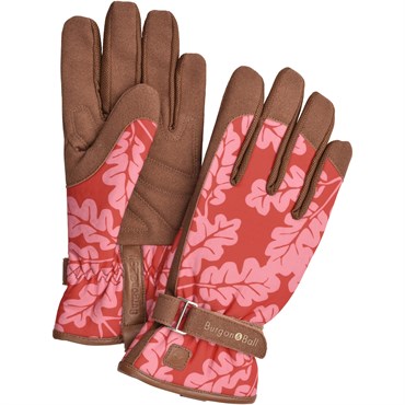 Burgon & Ball Love the Glove Oak Leaf Poppy Medium/Large