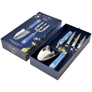 Burgon & Ball RHS British Meadow FSC Wood Trowel & Fork Set
