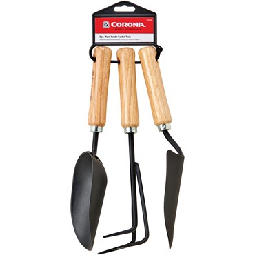 Corona Wood Handle Garden Tool Bonus Pack