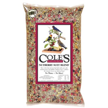 Coles 10# Nutberry Suet Blend MADE IN THE USA