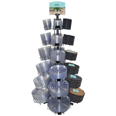 CWP 1260pc 4 Wing Metal Spinning Floor Display