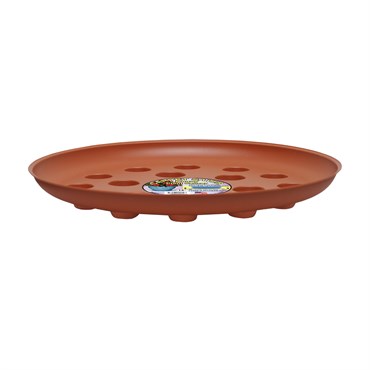 CWP 14" Terracotta Carpet Saver Saucer