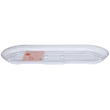 CWP 18" Clear Designer Centerpiece Plant Tray Retail Ready Packaging