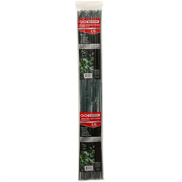 D&D Garden 25ct 3' Green Packaged Bamboo Stakes