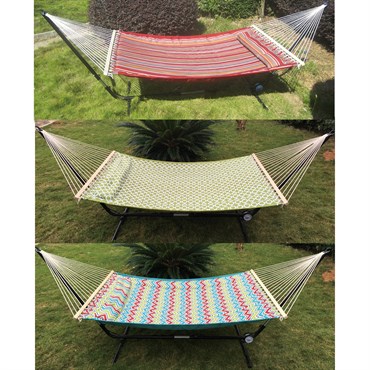 DDI Quilted Camping Hammock Bed Yellow