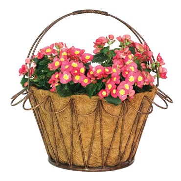 Deer Park Wave Basket w/ Coco Liner