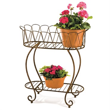 Deer Park Medium Oval Wave Planter Indoor Outdoor