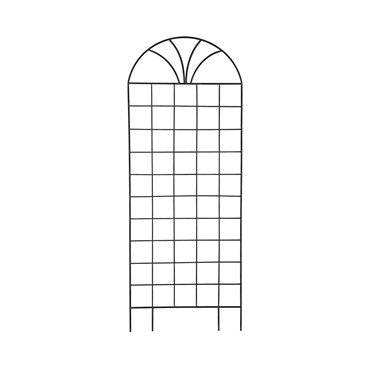 Deer Park Medium Arch Top Trellis Black