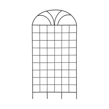 Deer Park Large Arch Top Trellis Black