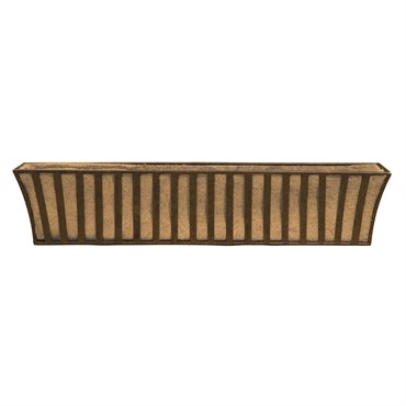 Deer Park Large Solera Window Box Deck Rail Planter