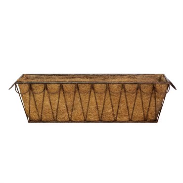 Deer Park Small Wave Window Box w/ Coco Liner