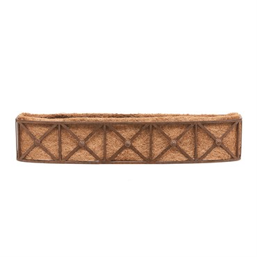 Deer Park Small Rosette Window Box With Coco Liner
