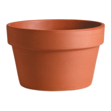 Deroma 10.6" Azalea Pot Terra Cotta Clay Case Pack