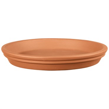 Deroma 5.9" Water Resistant Clay Saucer