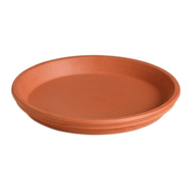 Deroma 6.7" Saucer Terra Cotta Clay