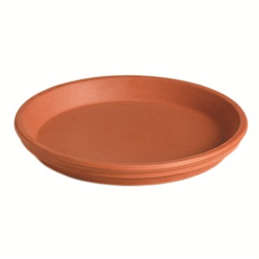 Deroma 5.9" Saucer Terra Cotta Clay Case Pack