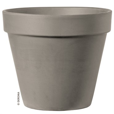 Deroma 8.3" Standard Pot Grafite Clay Case Pack