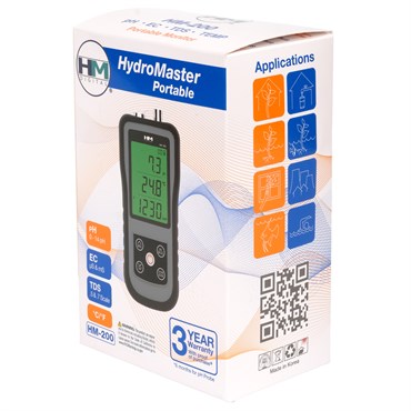 HM Digital Hydromaster Portable - pH/TDS/EC/Temp - Image 2