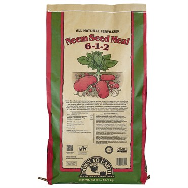 Down to Earth 40# Neem Seed Meal 6-1-2 OMRI (50/PL)