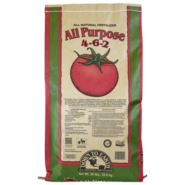 Down to Earth 50# All Purpose Mix 4-6-2 OMRI (40/PL)
