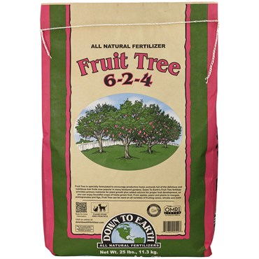 Down to Earth 25# Fruit Tree 6-2-4 OMRI (40/PL)
