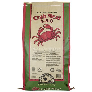Down to Earth 40# Crab Meal 4-3-0 OMRI (50/PL)