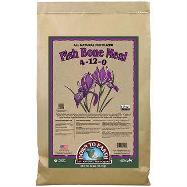 Down To Earth 40# Fish Bone Meal 4-12-0