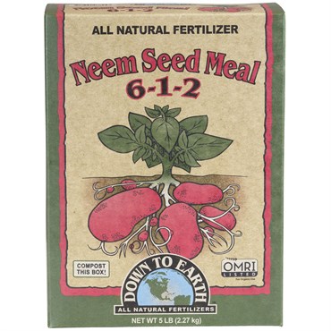Down to Earth 5# Neem Seed Meal 6-1-2 OMRI