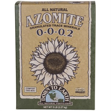 Down to Earth 5# Azomite Granulated OMRI