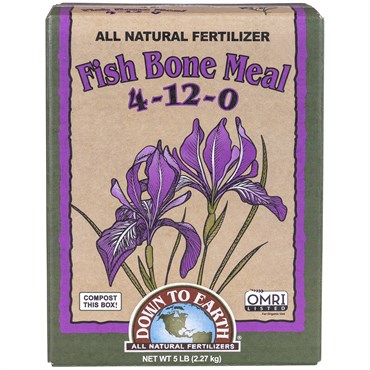Down to Earth 5# Fish Bone Meal 4-12-0 OMRI