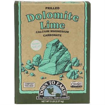 Down to Earth 5# Dolomite Lime OMRI