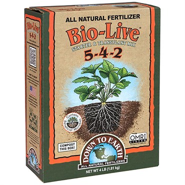 Down To Earth 4# Organic Bio Live 5-4-2