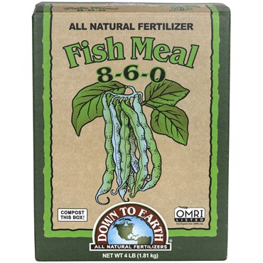 Down To Earth 4# Fish Meal 8-6-0