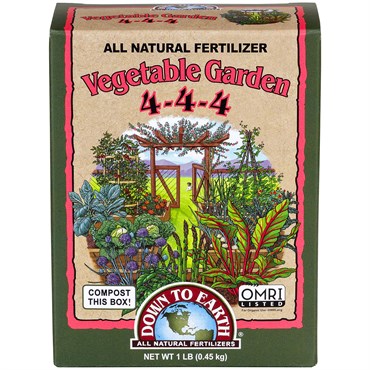 Down to Earth 1# Mini Vegetable Garden 4-4-4 OMRI