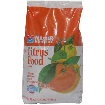 Master Nursery 10# Citrus Food 12-8-4