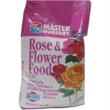 Master Nursery 20# Rose & Flower Plant Food 5-10-5