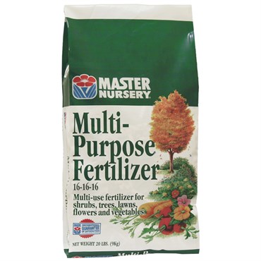 Master Nursery 5# Multi-Purpose Fertilizer 16-16-16