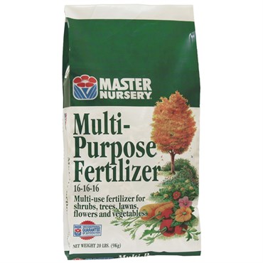 Master Nursery 10# Multi-Purpose Fertilizer 16-16-16