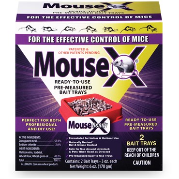 EcoClear 2pk MouseX Ready-to-Use Trays
