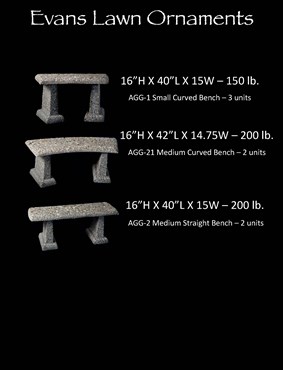 Evans 7pc Bench Pallet Assortment